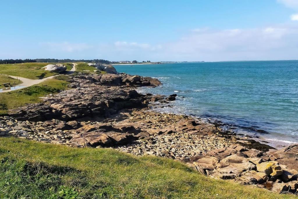 T2 Neuf Au Pied De La Plage Saint-Pierre-Quiberon Exterior photo